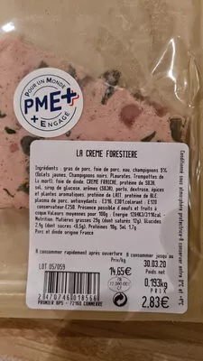 Crème forestière Prunier 200 g, code 2470746018566