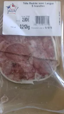 tête roulée avec langue Le porc français 0,212kg, code 2471251018379