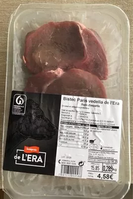 Bistec Paris vedella de l'Era Bonpreu , code 2501232004586