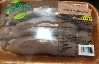 Morcilla de cebolla fina Emcesa , code 2511390001990