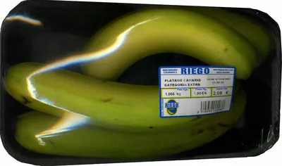 Plátanos de Canarias Riego 1 Kg, code 2515050002082