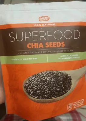 Superfood Chia Seeds The Foodie Market 200g, code 25229349