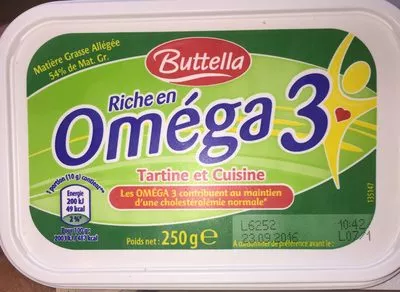 Omega3 Buttella 250 g e, code 26001500