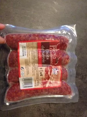 Saucisse fumé au bois de hêtre Pays Gourmand , code 26014265