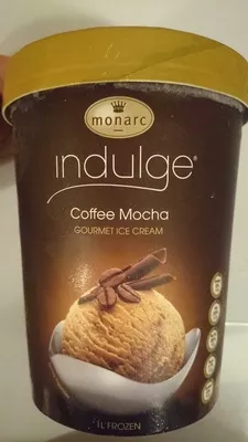 Indulge Coffee Mocha Gourmet Ice Cream Monarc, Aldi 1l Frozen, code 26015637