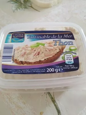 Tartinable de la mer, thon Golden Seafood 200 g, code 26017518