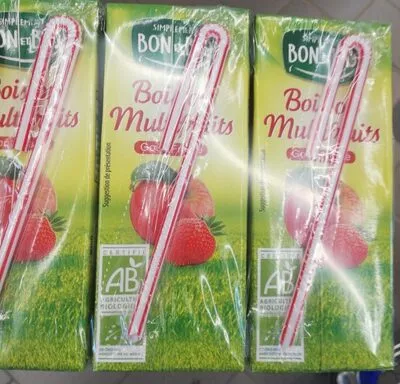 Boisson multifruits goût fraise  , code 26025780