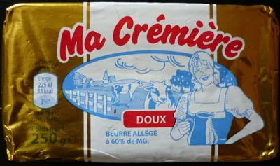 Beurre allégé Doux (60% MG) Ma Crémière 250 g, code 26034683