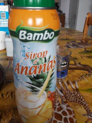 Sirop d'ananas Bambo , code 26045290