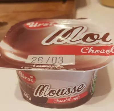 Mousse chocolat Ursi, Aldi 240 g (4 * 60 g), code 26064147