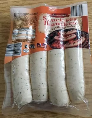 Saucisses Blanches Aldi, Épicurillades 400 g, code 26067391