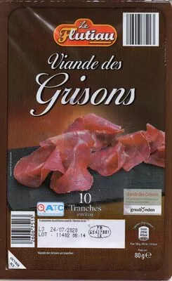 Viande des Grisons Le flutiau 80 g, code 26067513