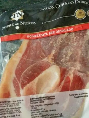 Lacón curado duroc  , code 2607115004343