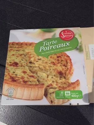 Tartes aux Poireaux à la Crème Fraîche La Cuisine des Saveurs 400 g, code 26087290