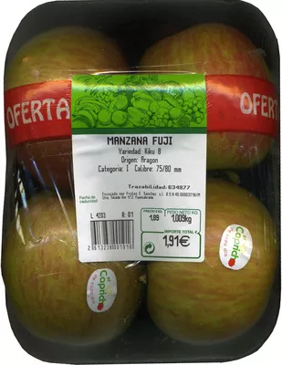 Manzana Fuji E. Sanchez 1 Kg, code 2613238001916