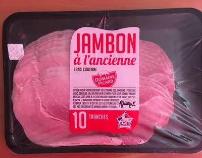 Jambon a l'ancienne Domaine picard 10 tranches, code 2619028012186