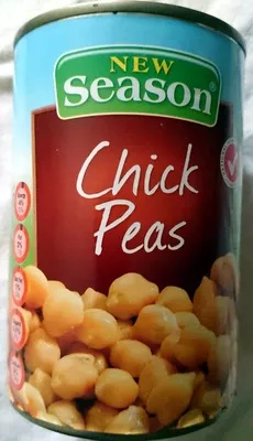 Chick Peas New Season, Aldi 240ml, code 26191225