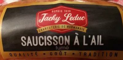 Saucisson à l'ail Jacky LEDUC , code 2629792025718