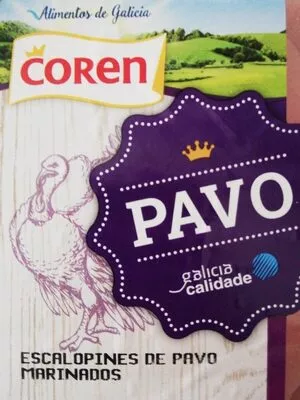 Escalopines de pavo marinados Coren , code 2632870004550