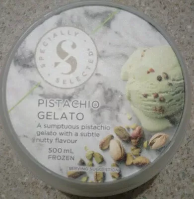 Pistachio Gelato Specially Selected, Aldi 500 ml, code 26341170