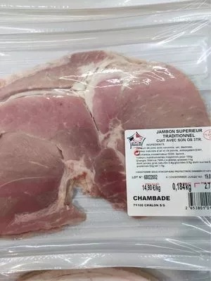 Jambon a l’os Carrefour , code 2653801017975