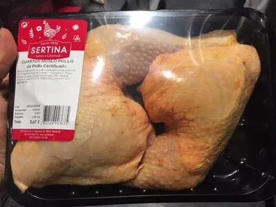 Cuartos de muslo de pollo Sertina , code 2672129003675