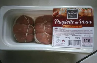 Paupiettes de veau Carrefour , code 2672897041527