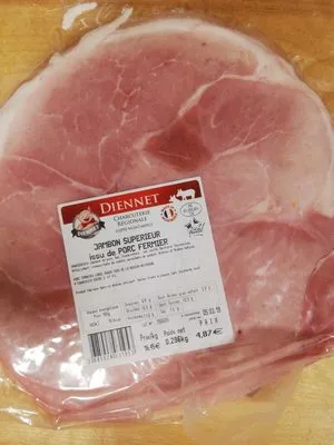 Jambon supérieur Diennet 296 g, code 2685028031953