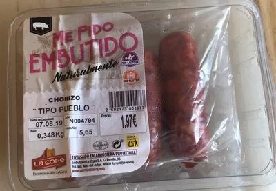 Chorizo tipo pueblo La Cope , code 2692173001977