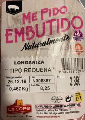 Longaniza tipo requena  , code 2692598003853