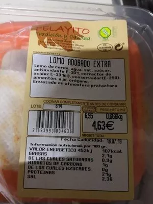 Lomo Adobado Extra  , code 2693993004636