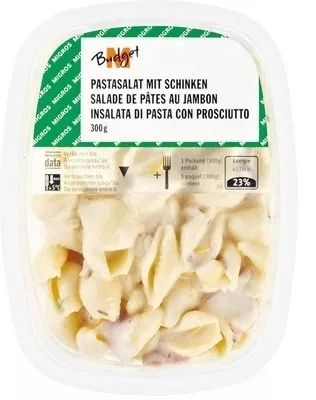 Salade de pâte au jambon M-Budget, Migros 300 g, code 27003480