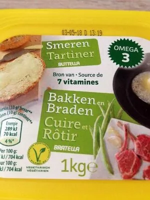 Tartiner Cuire et Rôtir Buttella, Aldi 1 kg, code 27009178