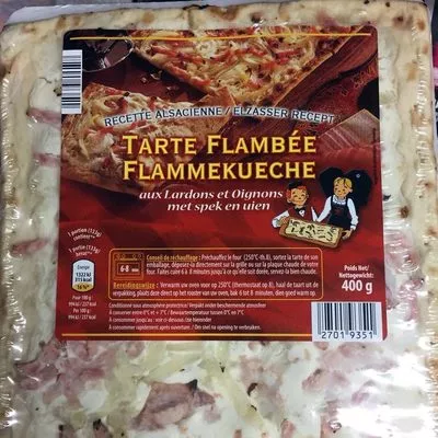 Tarte Flambée Flammekueche aux Lardons et Oignons Sans marque 400 g, code 27019351