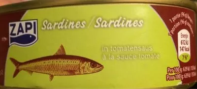 Sardines Zapi , code 27042472