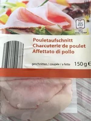 Charcuterie de poulet Lidl 150 g, code 28114178