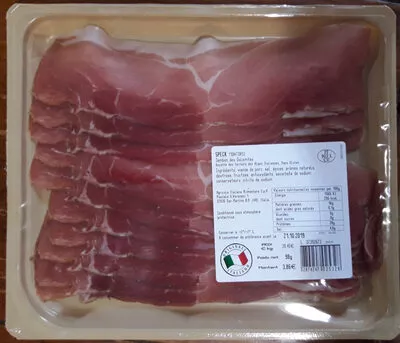 Speck montorsi, jambon des dolomites Original italiano 100g, code 2874247025328