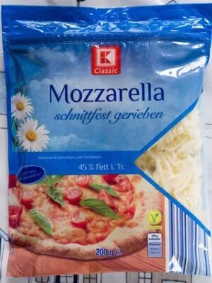 Mozzarella, schnittfest gerieben Hofburger , code 29030804