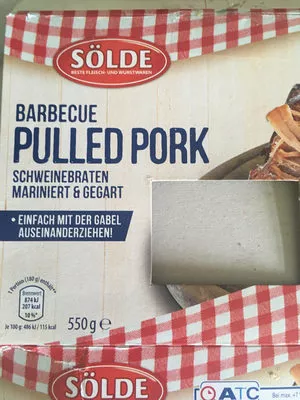 Barbacue Pulled Pork Sölde 550 g, code 29062560