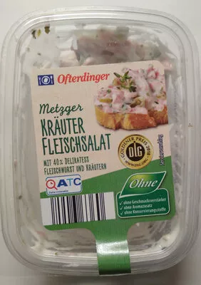 Ofterdinger Kräuter/Joghurt Fleischsalat Ofterdinger 200g, code 29066360