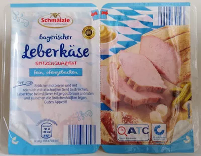 Bayerischer Leberkäse Schmälzle, Aldi,  Houdek 400g, code 29067053