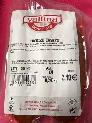  vallina , code 2924854002103