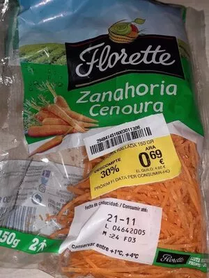 Zanahoria cenoura Florette , code 2948414516003011308