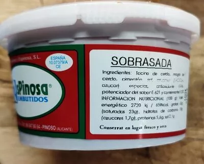 Sobrasada Espinosa , code 2961154001597