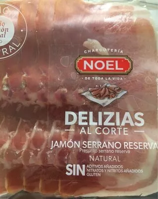 Jamón Serrano Delizias Sin Aditivos noel , code 2965656002793