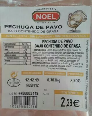 Pechuga de pavo Noel 300 g, code 2968248002393