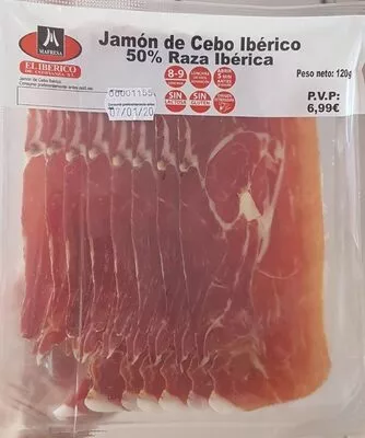 Jamón de Cebo Iberico  120 g, code 2968309006995