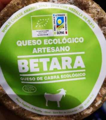 Queso ecológico artesano betara de cabra  , code 2970709011943