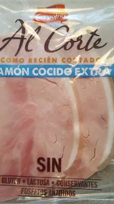 Jamón Cocido Extra Al Corte Campofrio 160g, code 2987664002008