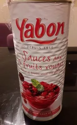 Sauces aux 5 Fruits Rouges Yabon 1,7 kg, code 3011360031280